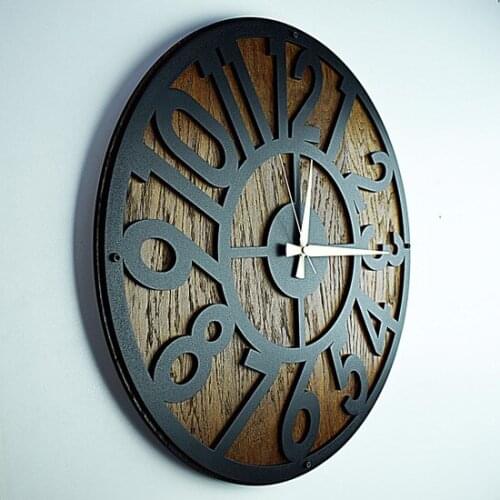 KAYRA DESIGN WOODEN Wall clock MODERN LATIN 50cm Wall clock