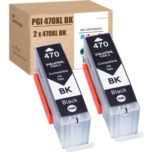 For Canon 470XL Ink For Canon 470 Black Ink 470XL Ink Pixma MG6840 MG5740 TS5040 TS6040 MG6840 Black MG5740 Black TS5040 Black