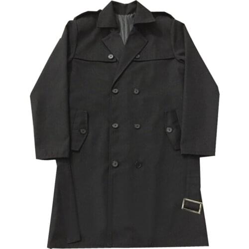 Masked Rider Kamen Rider Tsukasa Kadoya Cosplay Costume Halloween Uniform Outfit black coat