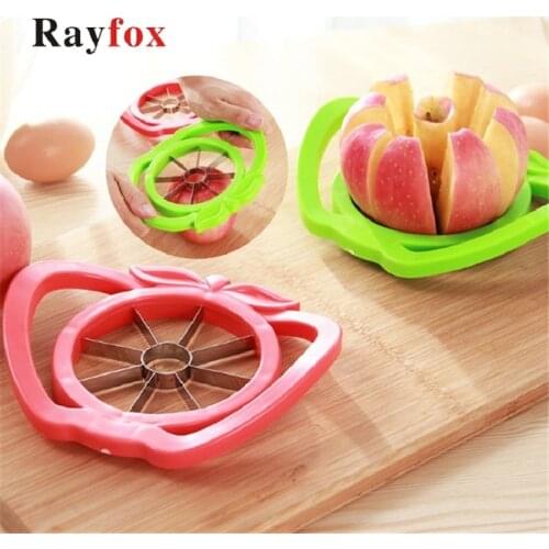 Kitchen Gadgets Apple Pear Slicer Cutter Fruit Knife Salad Stainless Steel Fruit Easy Cut Slicer Cutter Kitchen Accessories Tool