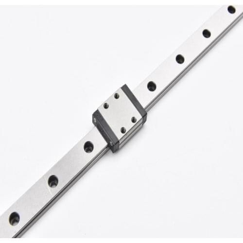 Linear-guide-rail miniature bearing Robotic Arm MGN7C MGN7H block L-100mm~900mm