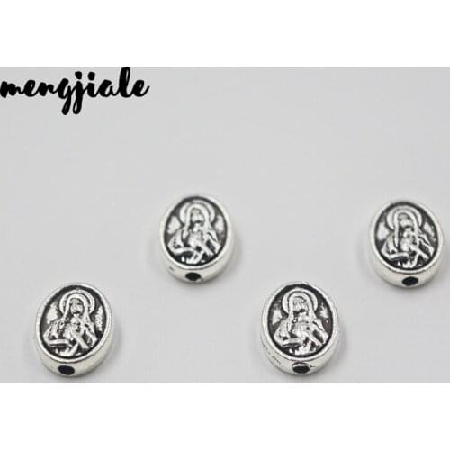 30pcs/lot Metal Beads Zinc Alloy Spacer Beads For DIY Bracelet Necklace Jewelry Findings Making 1mm