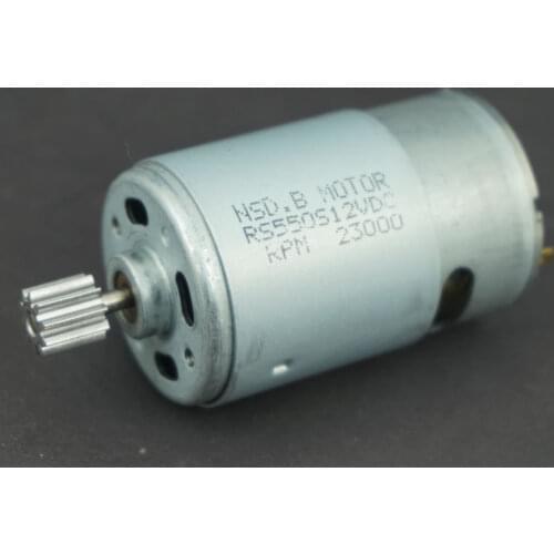 DC 12V 23000 RPM Powerful Rotary Speed Gear Box Motor for Motorised Ride On Car