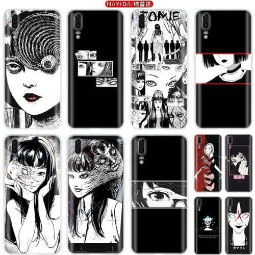 Soft Case for Huawei P40 P30 P20 P10 P9 Lite Pro P Smart Z 2019 p40 Junji Ito Tees