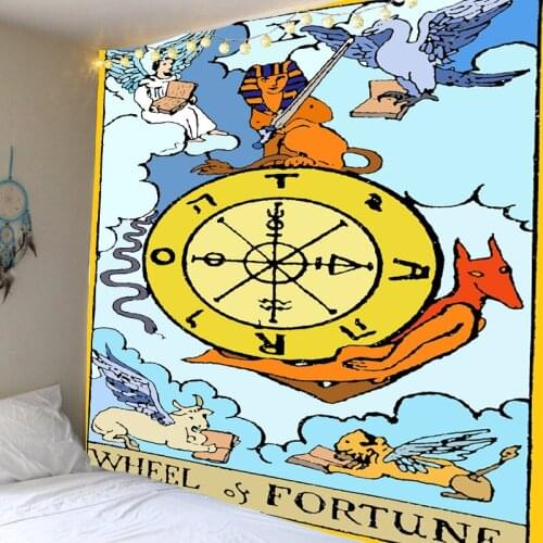 Witchcraft Wall Hanging Mandala Tapestry, Beach Hippie Rug, Sun Mat, Moon, Bohemian Tapestry, Home Art, Psychedelic Decor