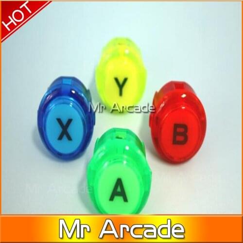 OBSC-30-KI Original SANWA 30mm button push button switch OBSC 30 KI HORI FOR PS4 4PCS /LOT