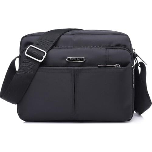 OCEHNUU Casual Messenger Bag Man Waterproof Small Crossbody Bags For Men Designer Business Mens Shoulder Bags Oxford Borsa Uomo