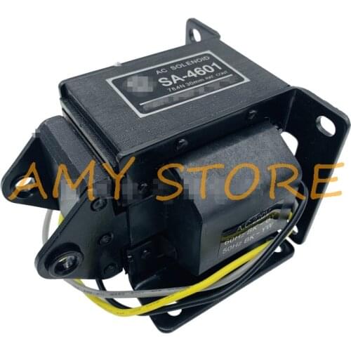 SA-4601 AC 220V 30mm Stroke 8Kg Force Solenoid Tractive Electromagnet SA-4601