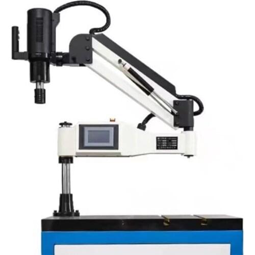 Servo Motor Electric CNC Button Universal Tapping Machine With JIS Chuck M6-M30 Automatic Horizontal Table Type 220V CE Precise