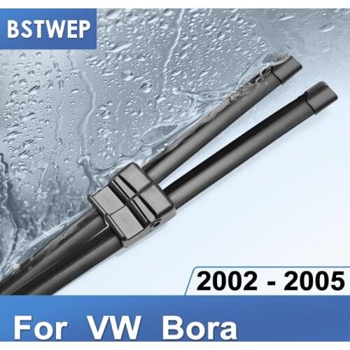 BSTWEP Wiper Blades for Volkswagen VW Bora Fit Side Pin Arms 2002 2003 2004 2005