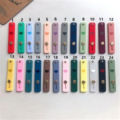 Silicone Phone Hand Band Holder flexible Universal Finger Ring Holder push pull Grip stand for Smartphone