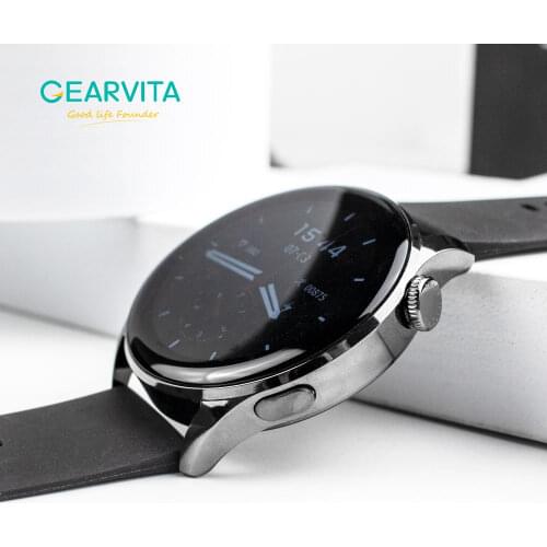 Gearvita DT3 Smart Watch 1.36inch 390*390 HD IP68 Dial Call Waterproof ECG PPG Heart Rate Sleep Monitor Calculator Smartwatch