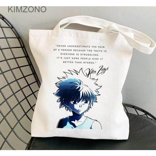 Hunter x Hunter shopping bag reusable shopper shopper recycle bag handbag bag boodschappentas reciclaje net grab