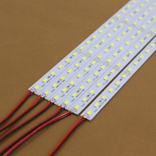 Super Bright Hard Strip Bar light SMD 5730 DC12V 50cm 36 led Aluminum Alloy Led Strip LED Bar Light 5730 5630 For Cabinet