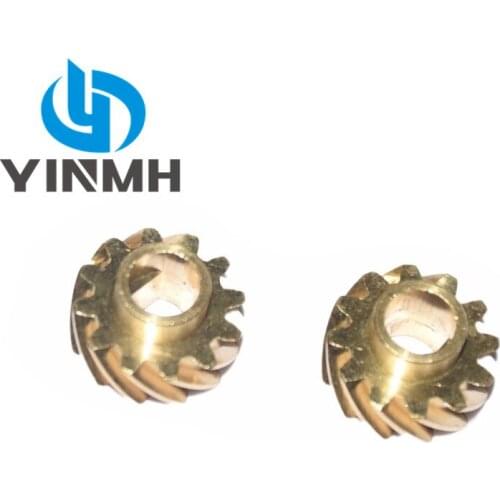 2PCS AB011462 Golden for Ricoh AF1060 AF1075 AF2060 AF2075 Aficio 2051 1055 Waste Toner Recycling Gear