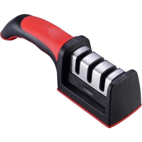 3 Stages Professional Knife Sharpener Manual Kitchen Knife Sharpening Tool for All Knives Kitchen Gadgets Sharpening System
