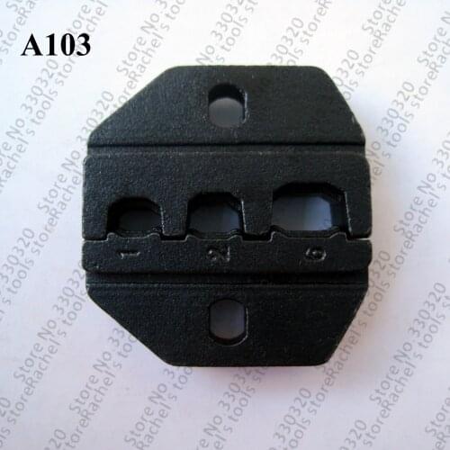 A103 die sets for crimping closed end cap wire connector