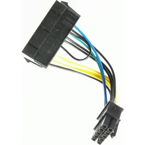 ATX PSU Standard 24Pin Female to 10P Male Internal Power Adapter Converter Cable For Lenovo PC Computer 10pin Mainboard