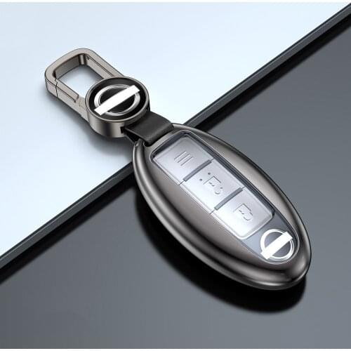 Car Key Case Cover For Nissan Teana Accessories Holder Shell Keychain Protect car styling