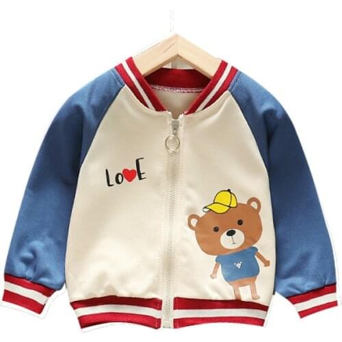 Childrens Top Wear Jacket Baby Boys Girls Clothes Fashion Toddler Kids Girl Boy Jacket Coat 2020 New Cartoon Clothing Kid Coat