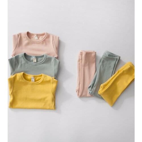 Kids Pajamas Infant Baby Boys and Girl Clothing Set Childrens Cotton Sleepwear Toddler Girl Clothes Baby Pajamas Set Nightwear