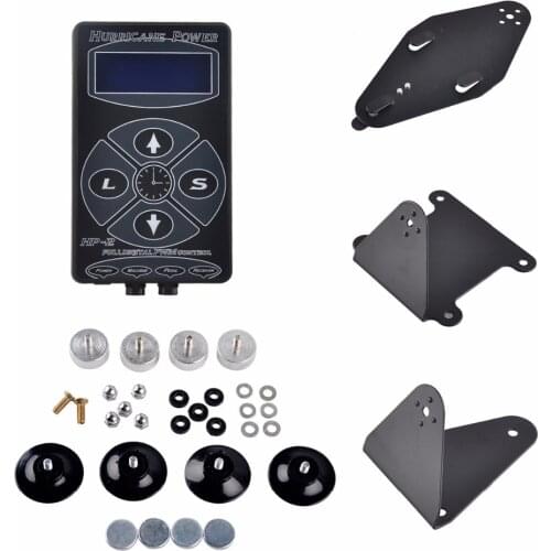 Tattoo Power Supply Hurricane HP-2 Powe Supply Professional Digital Dual LCD Display Tattoo Power Supply Machines Free Shipping