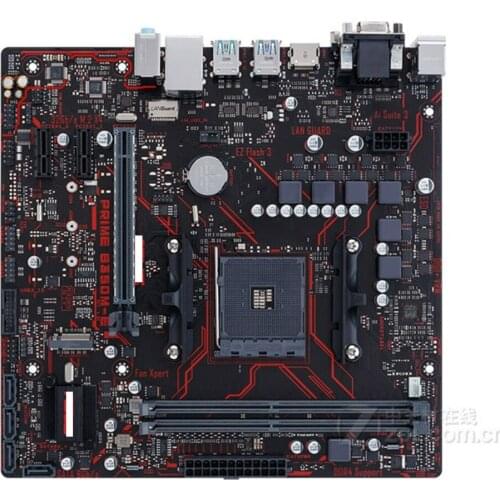 ASUS PRIME B350M-E motherboard Socket AM4 DDR4 USB3.0 HDMI-compatible DVI VGA 32GB B350 desktop motherboard