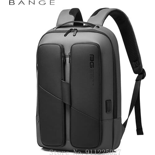 Xiaomi Fashion Business Backpack USB Charging Large Capacity 15.6-inch Computer Shoulder Bag Water Resistant Travel Moto&Biker