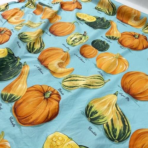 Natural Organic 100% Cotton Brand Printing Fabric Clothing Shirt Pajamas Cloth Fabrics Material by the Meter
