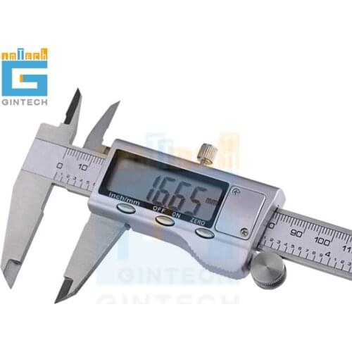 Stainless digital vernier caliper 0-150mm 0-200mm Accuracy 0.01 full metal stainless steel electronic vernier caliper