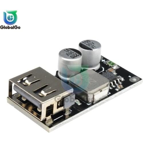 QC3.0 QC2.0 USB DC-DC Buck Converter Charging Step Down Module 6-32V 9V 12V 24V to Fast Quick Charger Circuit Board 3V 5V Car
