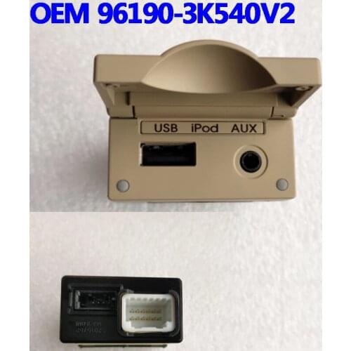 AUX USB Jack Assy for Console For Sonata NF 2006 - 2010 961903K540V2 96190 3K540V2 96190-3K540V2 961903K540 96190-3K540