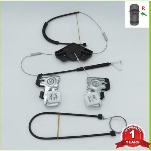 For Skoda Octavia A4 MK1 1997 1998 1999 2000 2001 2002 2003 2004 2005 2006 -2011 Window Regulator Repair Kit Front Right Side