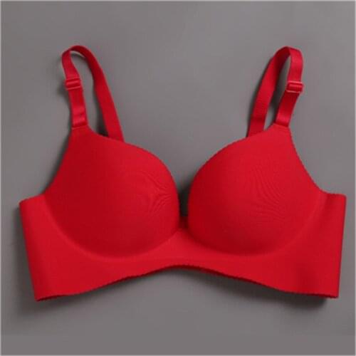 2021 hot sales ladies lingerie tight up push up the role of bra slim adjustable shoulder strap nylon one-piece sexy ladies bra