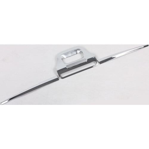 2016-2017 For Mitsubishi L200 Triton Accessories Rear Door Handle Insert Bowl trim+rear trim For Mitsubishi L200 Parts 3pcs