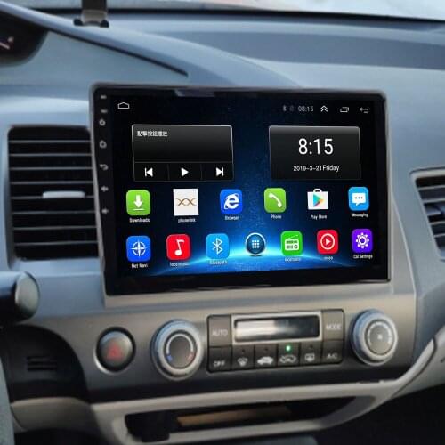 2020 quad core Android 10.0 Fit HONDA CIVIC 2008 2009 2010 2011 Multimedia Stereo Car DVD Player Navigation GPS Radio