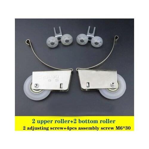 Aluminum Wardrobe Sliding Door Roller High Quality Sliding Door Wheel