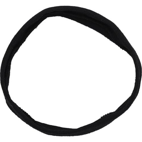 Black Mens Head Band Hair Band Sweat Sweatband Womens Elastic Stretch Sports Yoga Gym Stretch Headbandband
