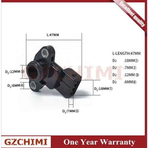 MN153281 E1T16871 Intake Air Pressure MAP Sensor For Mitsubish Eclipse Lancer Galant