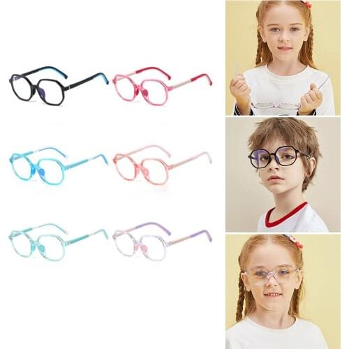 Kids Computer Blue Light Blocking Glasses, for Boys Girls Age 5-12 Anti Eyestrain & Blu-ray Filter Computer Gaming TV Glasses