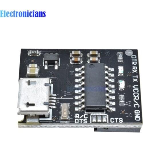 For WEMOS CH340G CH340 Breakout 5V 3.3V Micro USB to Serial Module Board For Arduino Downloader Pro Mini