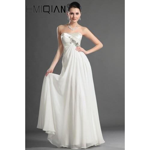 EMIQIAN Chiffon Wedding Dresses