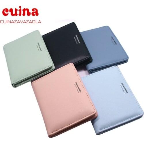 Clutch Women Female Purse Money Clip Wallet Women Wallets Small Fashion Brand Leather Purse Women Ladies Card Bag For Women