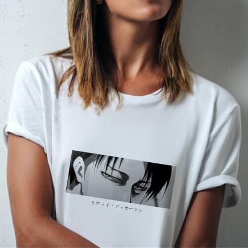 2021 Hot Anime Final Season Attack on Titan T Shirt Kawaii Summer Tops Titans Attack Graphic Tees Harajuku Tshirt Mens ladies