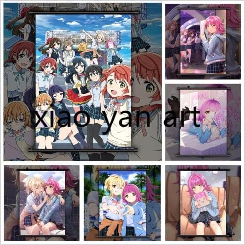 Love Live! Nijigasaki High School Diamond Painting Diamond Inlaid Diamond Mosaic Diamond Embroidery Cross Stitch Kits Home Decor