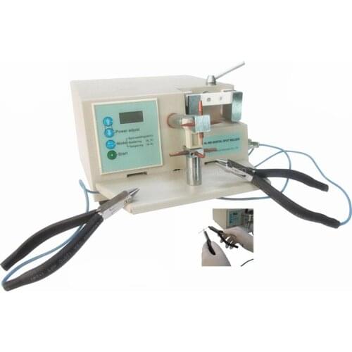 Micro Spot Welder Manual Spot Welder Micro Adjust Spot Welding Machine with Clamps HL-WD III
