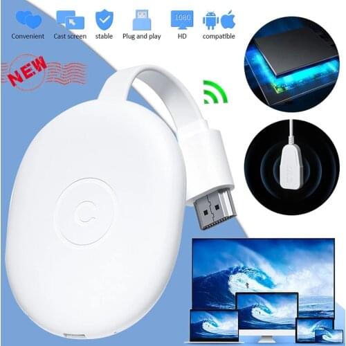 Mirascreen Wireless Display HDMI TV Stick Bluetooth Miracast Anycast Dongle Adapter Airplay Audio Video Game Display Device Supp
