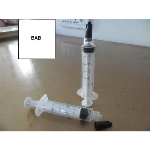 100set 5CC/ML Manual Glue Dispensing Syringe W/ black tip cap use for precisely dispensing,sealant and epoxies industial syringe