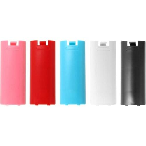 New Battery Cover Lid Door Pack Shell Case Replacement Repair Part for Nintend Wii Remote Wireless Controller