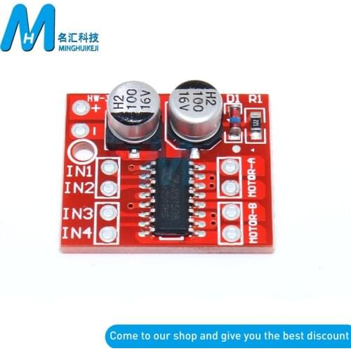 NEW DC Motor Drive Module Reversing PWM Speed Dual H Bridge Stepper Motor Mini Victory L298N